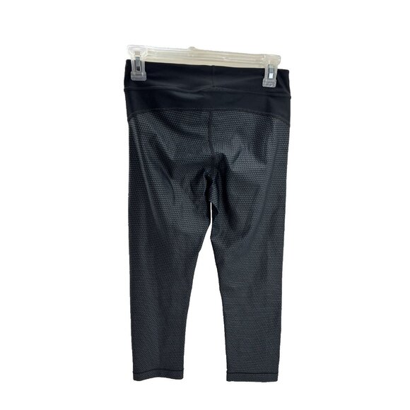 Under Armour Womens Size S Capri Leggings Black Compression Athletic Pants - Picture 4 of 6